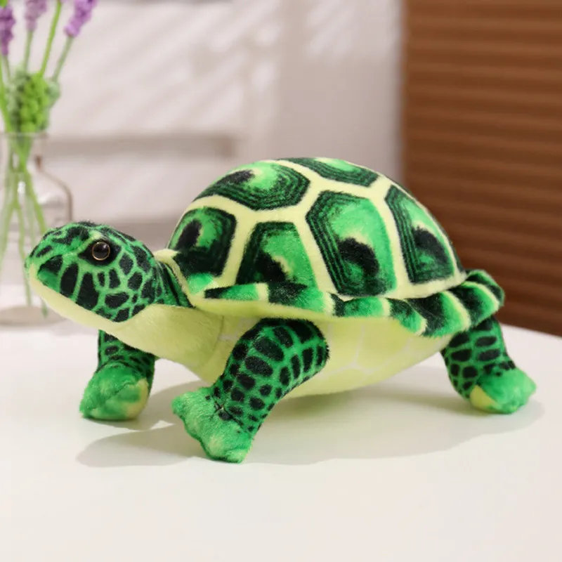 Maskotka Pluszowa Żółw Przytulanka Pluszak 25cm - Zielony