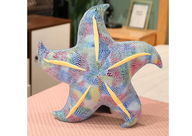 Maskotka Pluszowa Rozgwiazda Poduszka 20 cm - Niebieska