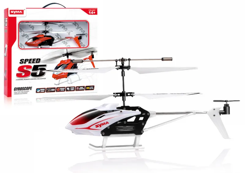 Zdalnie Sterowany Helikopter S5 SYMA RC - Biały