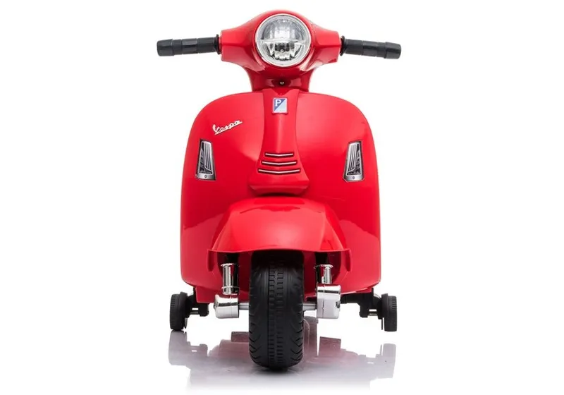 Skuter Na Akumulator Vespa GTS 300 Mini Dla Dzieci Światło LED - Czerwony
