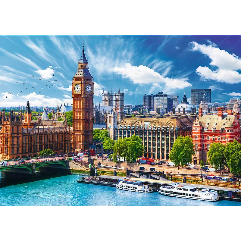 Puzzle - 500 - Słoneczny Londyn - TREFL 37329
