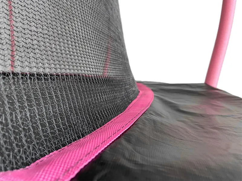 Trampolina Sport Max 12ft - Czarno-Różowa