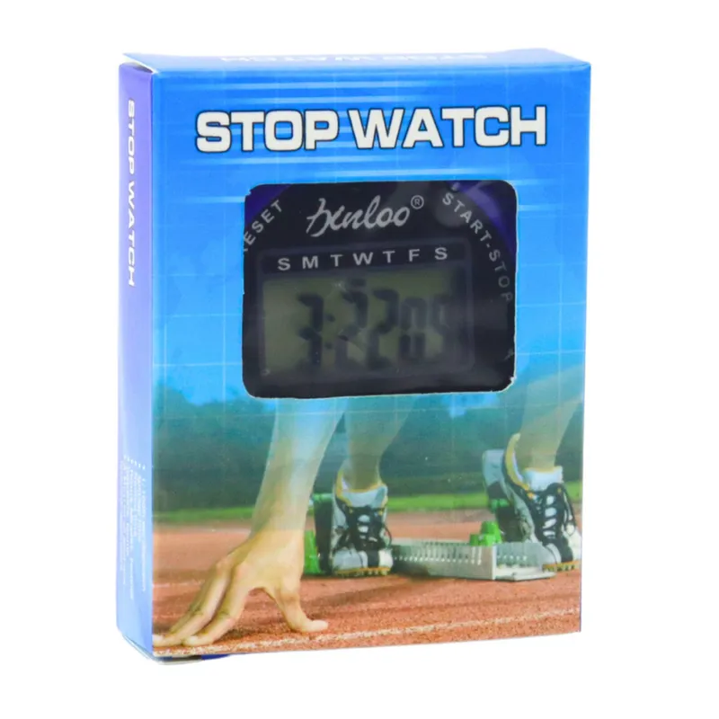 Stoper Cyfrowy LCD Elektroniczny Sportowy XL-011 - Czarny