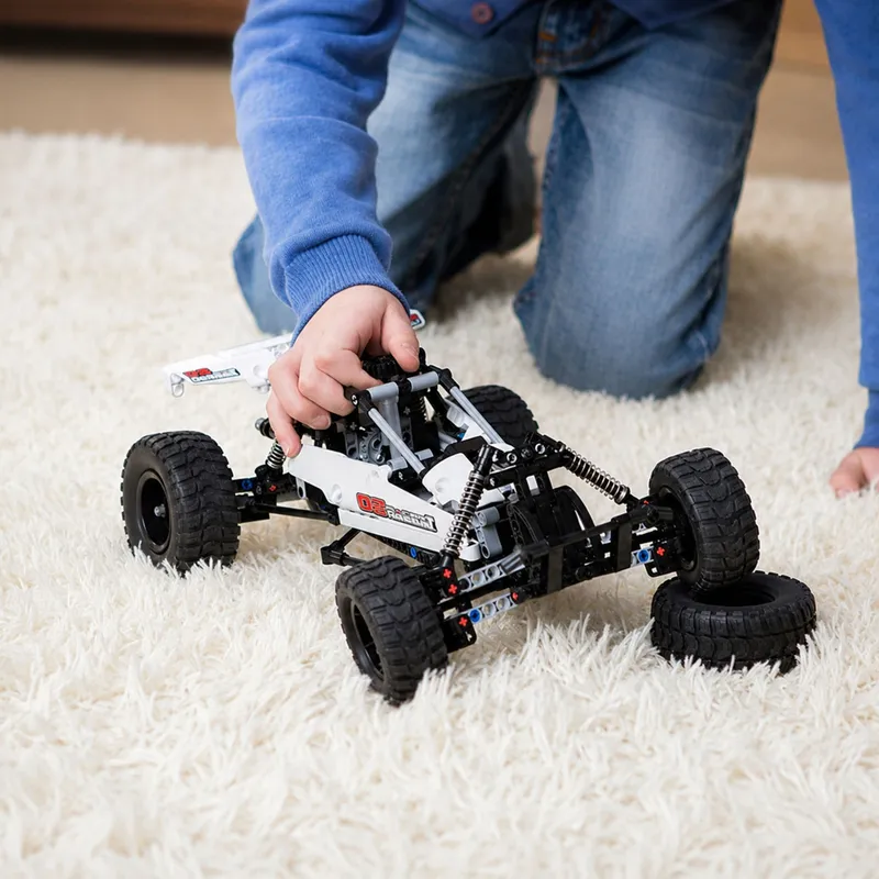 Klocki Konstrukcyjne Auto Terenowe Zdalnie Sterowane RC 4X4 Off Road 409 el