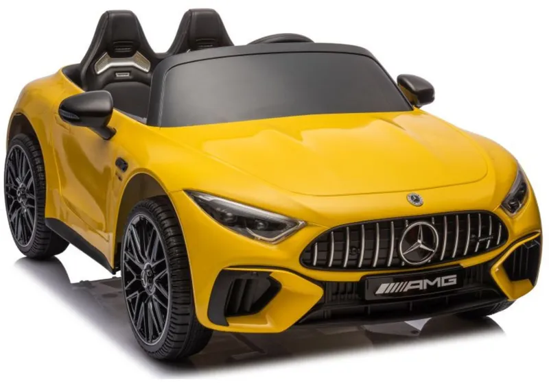 Auto Na Akumulator MERCEDES AMG SL63 Lakierowany - Żółty