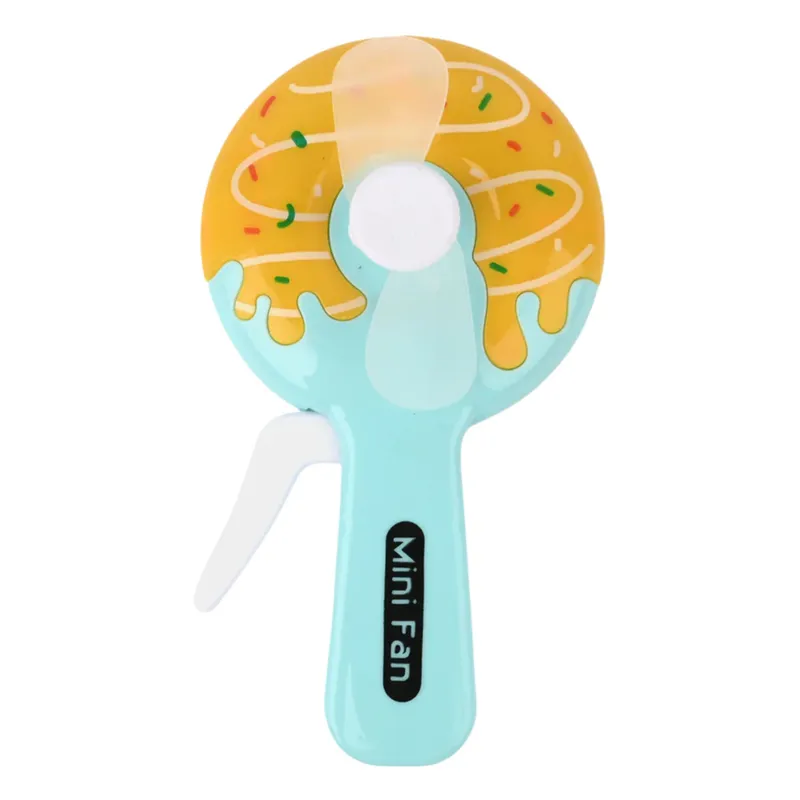 Wentylator Ręczny Mini Wiatraczek Pączek Donut Dla Dzieci 4 Wzory