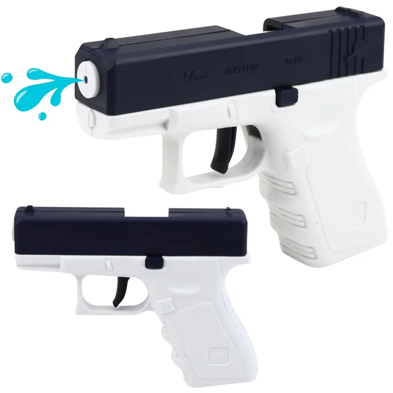 Mini Glock Pistolet Na Wodę Broń Dla Dzieci 13 cm - Niebieski