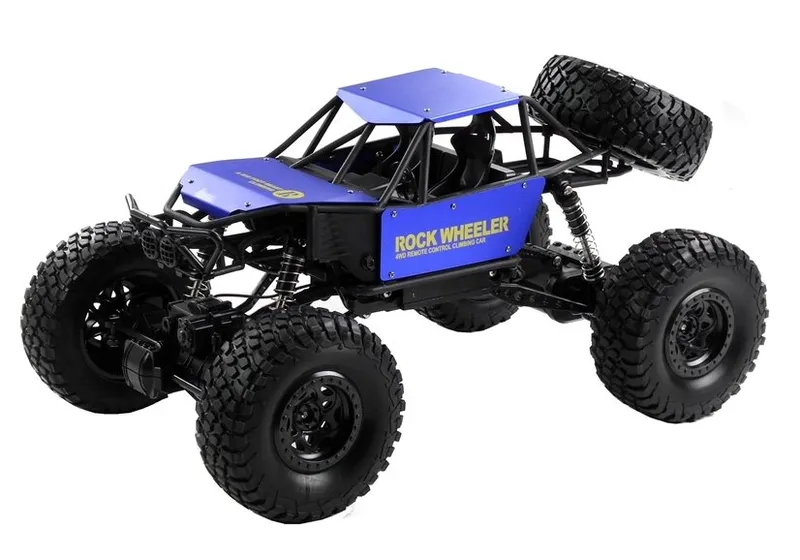 Auto Zdalnie Sterowane Monster Truck Na Resorach - Niebieski