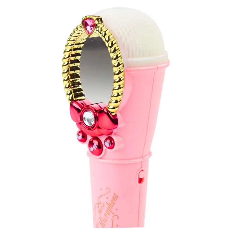 Magiczne Lustro Z Mikrofonem USB MP3 Światła Dźwięki - Różowy