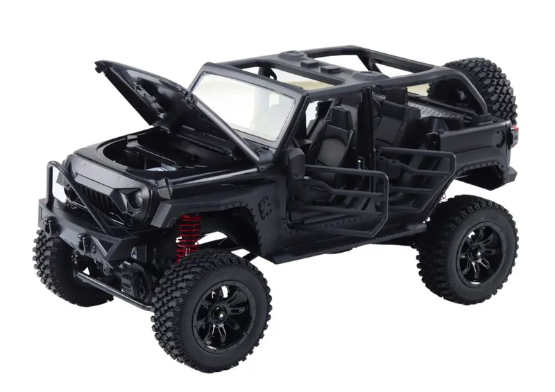 Auto Terenowe Zdalnie Sterowane RC 2.4G Napęd 4X4 - Czarny