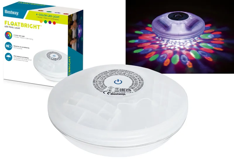 Lampa Basenowa Oświetlenie LED Na Baterie BESTWAY 58419