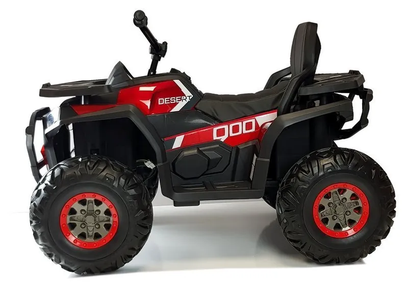 Quad Na Akumulator XMX607 Światła LED MP3 Lakier - Czerwony