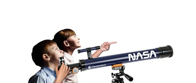 Naukowa Zabawa Teleskop NASA 300X Język Polski CLEMENTONI 50756