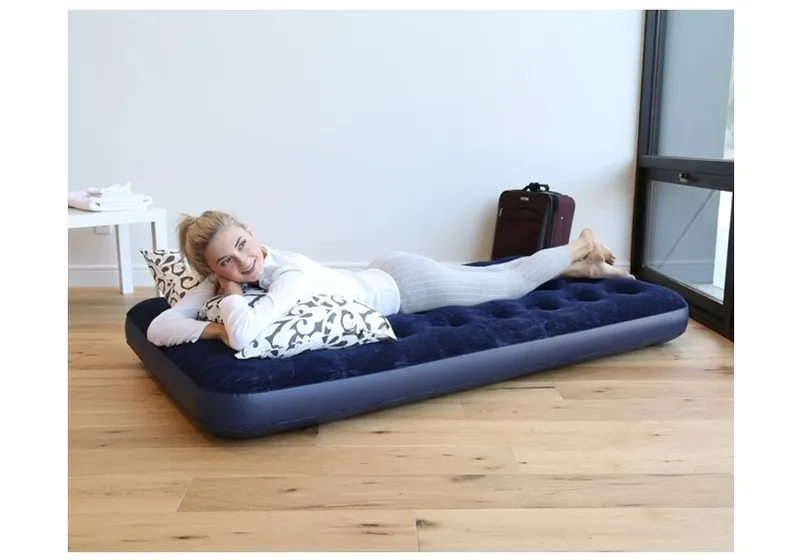 Materac Dmuchany Jednoosobowy 185cm 76cm X 22cm BESTWAY 67000