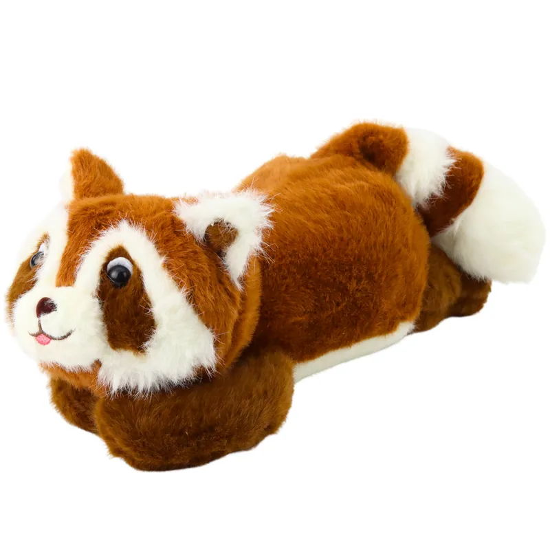 Pluszowa Maskotka Przytulanka Szop Leżący 30cm - Brązowy
