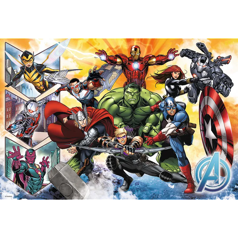 Puzzle - 100 - Siła Avengersów - MARVEL Avengers - TREFL 16431