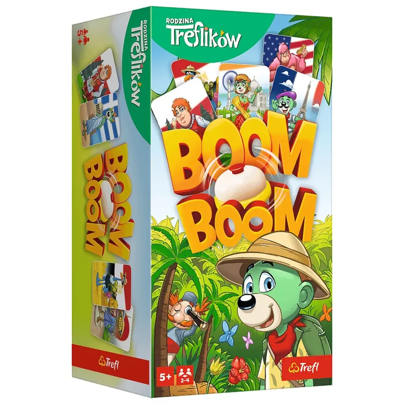 Gra Zręcznościowa Boom Boom Rodzina Treflików TREFL 02822