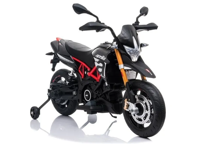 Pojazd Na Akumulator Aprilia A007 - Czarny