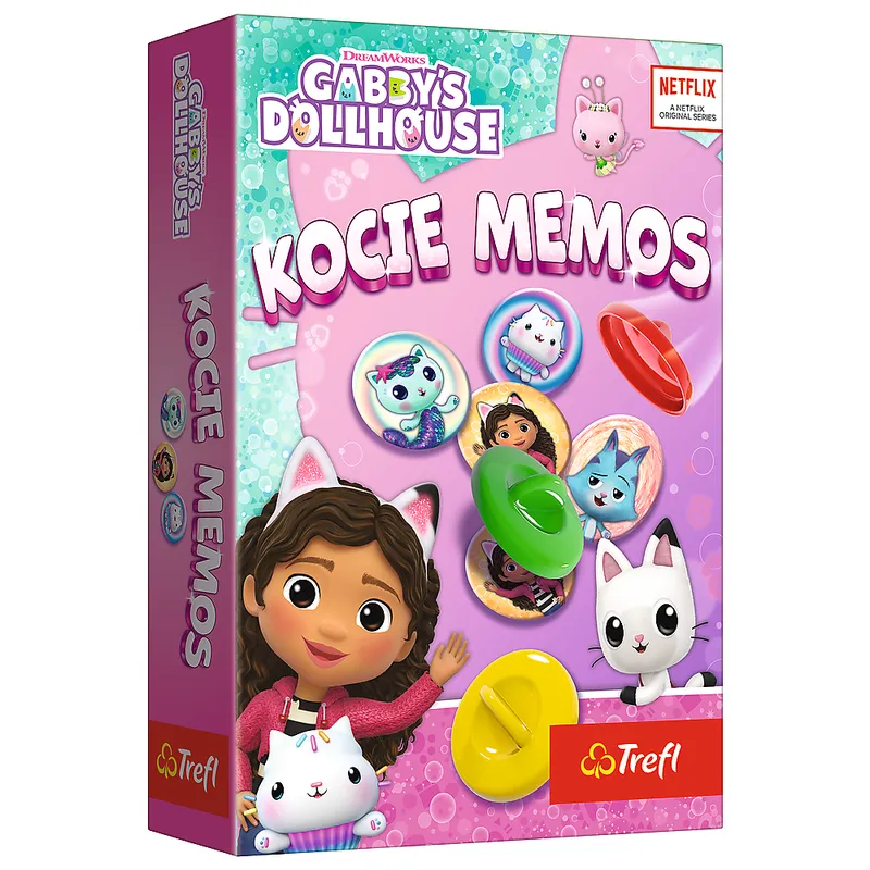 Gra Podróżna Kocie Memos Koci Domek Gabi TREFL 02688
