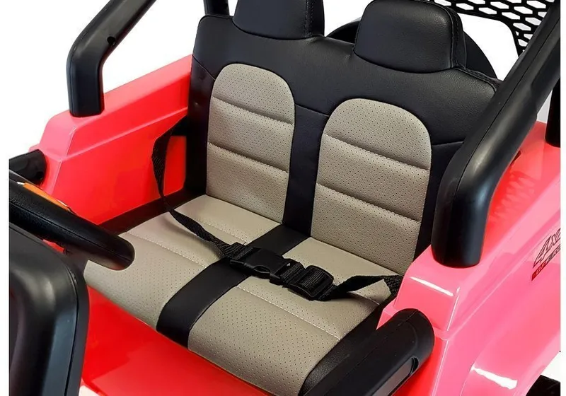 Auto Na Akumulator S2388 Pilot Światła LED Radio JEEP 4x45W - Czerwony