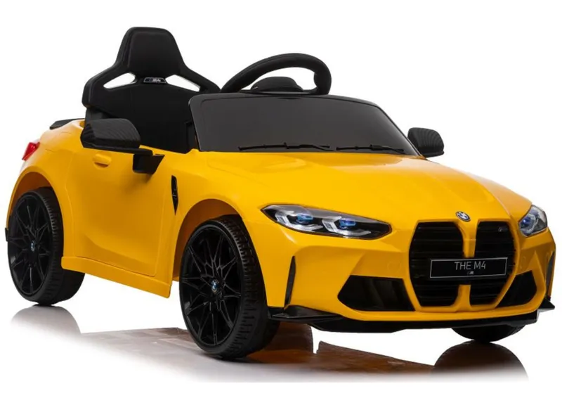 Auto Na Akumulator BMW M4 Zółte