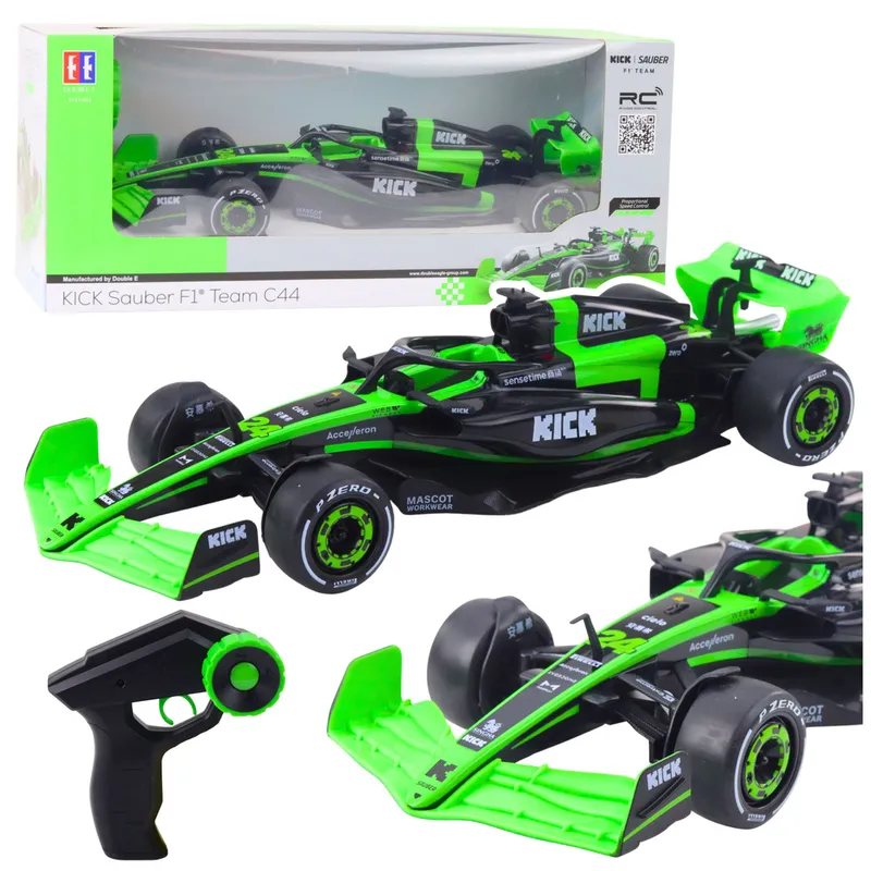 Wyścigówka Zdalnie Sterowana RC Sauber F1 C44 1:16 - Czarno-Zielona