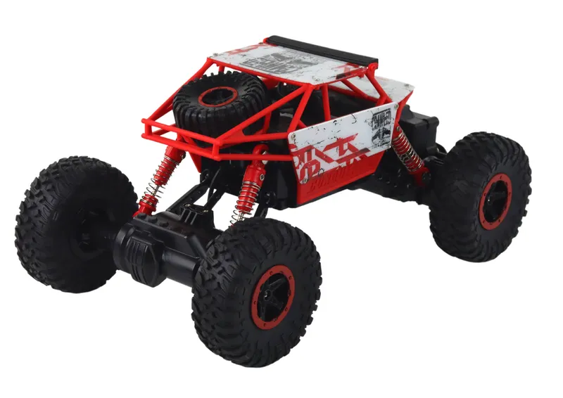 Auto Terenowe Zdalnie Sterowane RC 1:18 2.4G - Czerwone