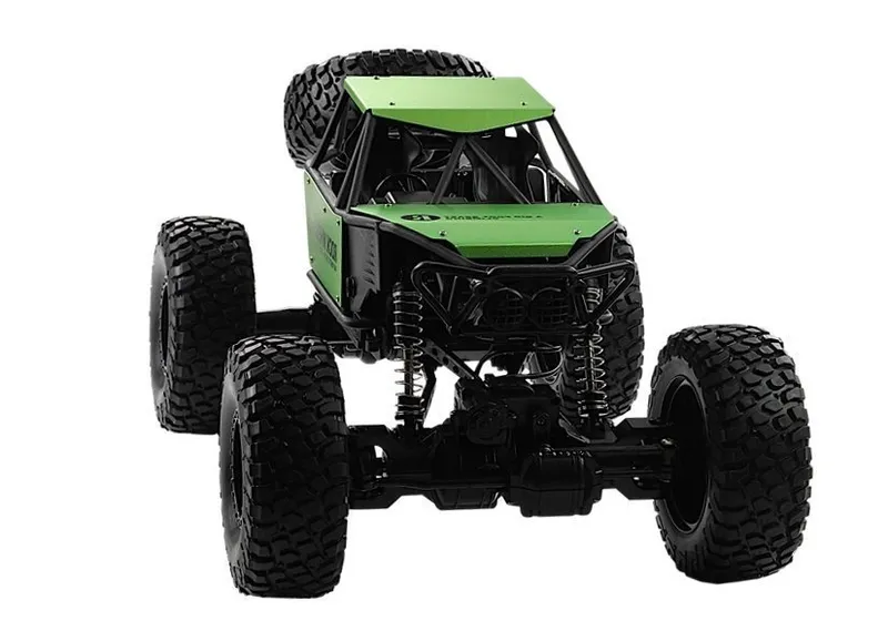 Auto Zdalnie Sterowane Monster Truck Na Resorach - Zielony