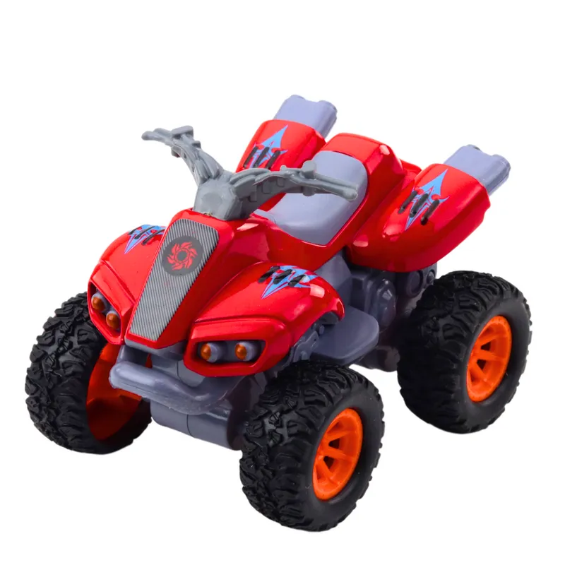 Quad Z Napędem Gumowe Opony Metalowa Karoseria Mix