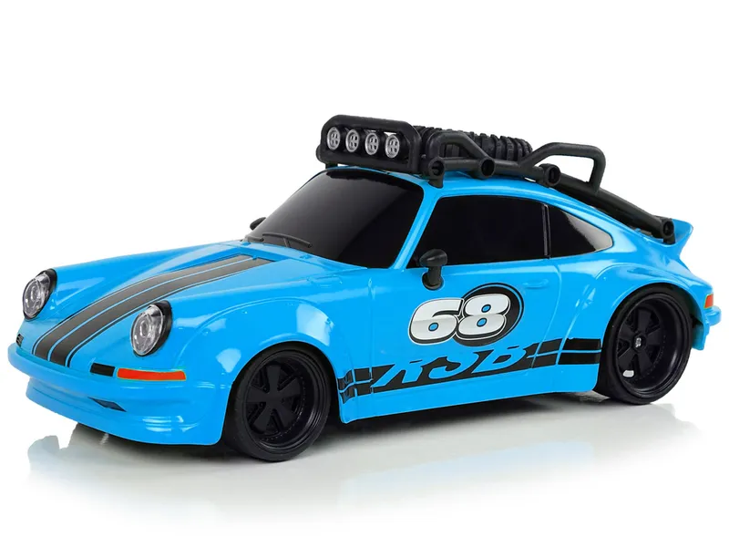 Samochód Sportowy 1:18 Koło Zapasowe Pilot - Niebieski