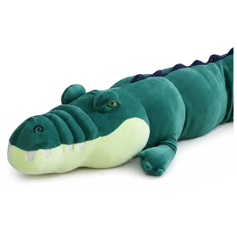 Duży Pluszowy Krokodyl Maskotka Przytulanka Realistyczny 150 cm - Zielony