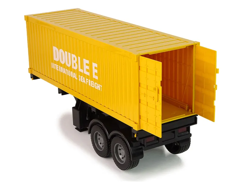 Duża Ciężarówka R/C MERCEDES Arocs 1:20 Kontener 58 cm Długości - Niebieska