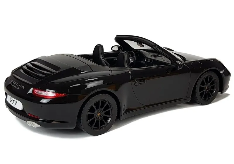 Auto PORSCHE 911 Carrera S Samochód Zdalnie Sterowane RC Rastar 1:12 - Czarny