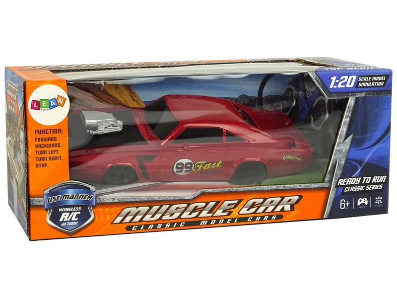 Auto R/C Naklejki Sportowe 1:20 Pilot - Czerwone