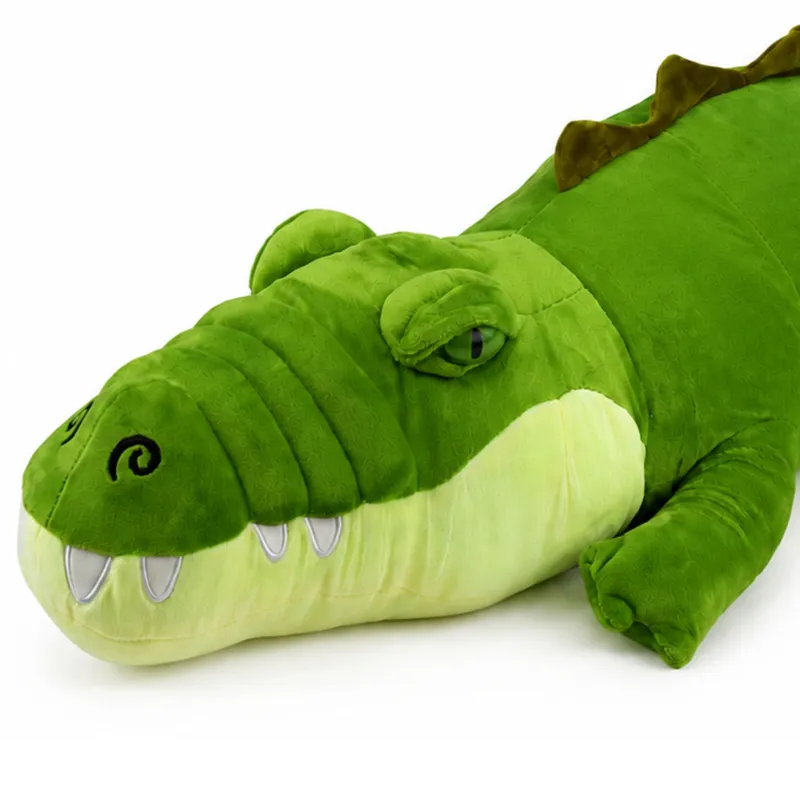 Pluszowy Krokodyl Maskotka Przytulanka Realistyczny 70 cm - Zielony