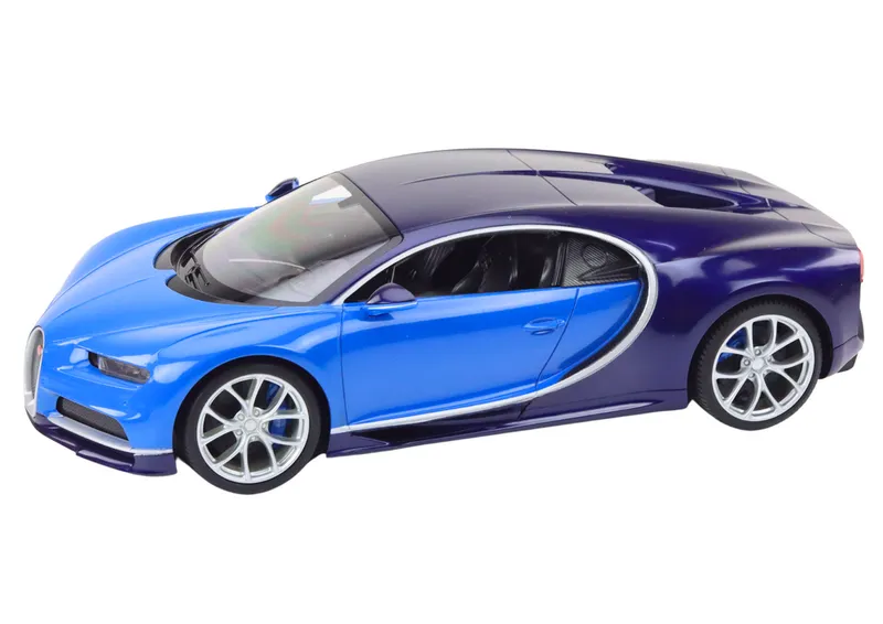 Samochód Zdalnie Sterowany RC 1:14 Bugatti Veyron Chiron - Niebieski