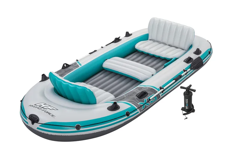 Dmuchany Ponton 5 Osobowy 364 x 166cm BESTWAY 65159 - Niebieski
