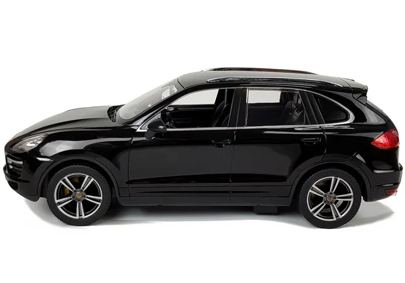 Auto PORSCHE Cayenne Turbo Zdalnie Sterowane RC Rastar 1:14 - Czarne