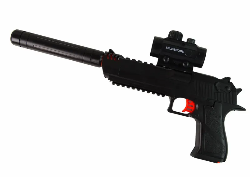 Karabin Pistolet Na Kulki Wodne Akcesoria - Czarny