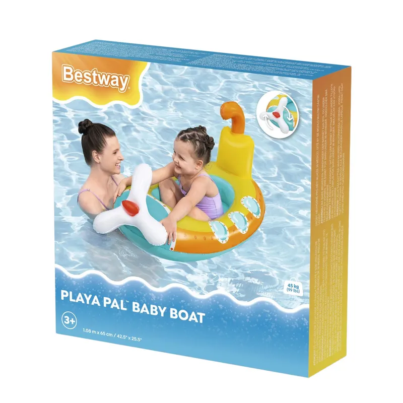 Dmuchana Łódka Dla Dzieci Materac Playa Pal BESTWAY 34213