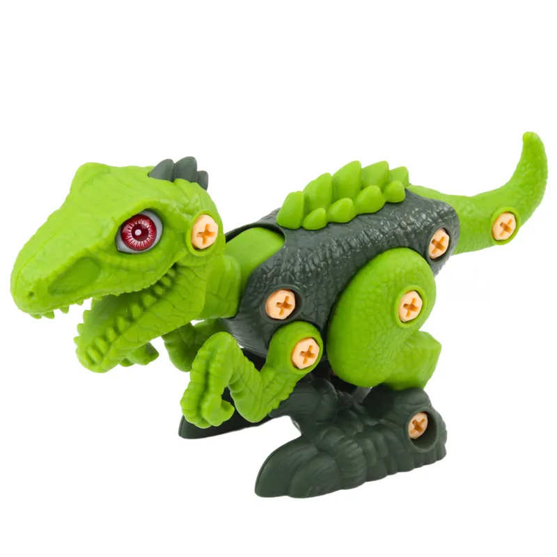 Dinozaur Do Rozkręcania Skręcania Wiertarka DIY - Zielony