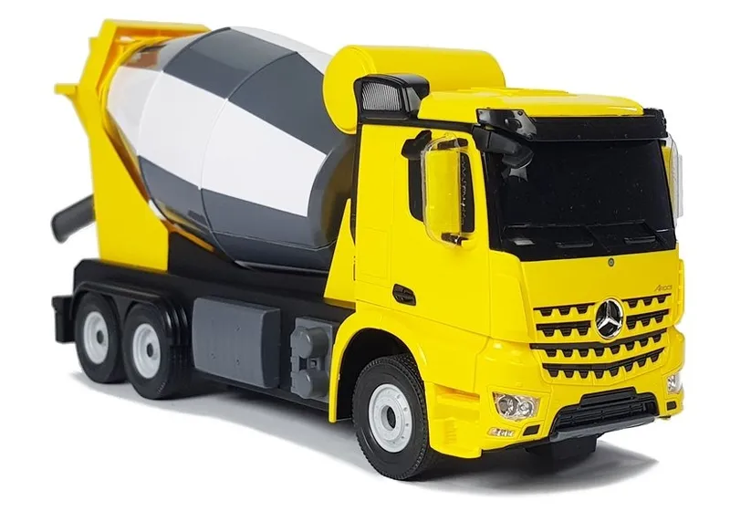 Auto R/C MERCEDES-Benz Arocs Rastar 1:14 Na Pilota - Żółte