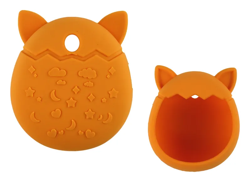 Etui Na TAMAGOTCHI Case Silikonowy - Pomarańczowy