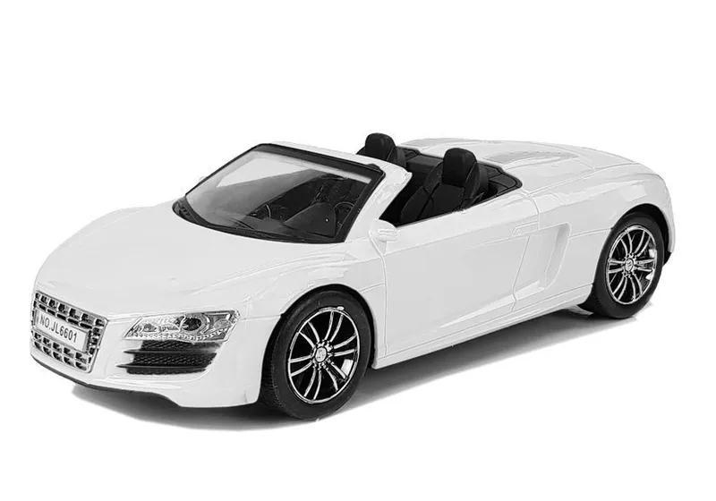 Autko Z Napędem Frykcyjnym Kabriolet 1:18 - Białe