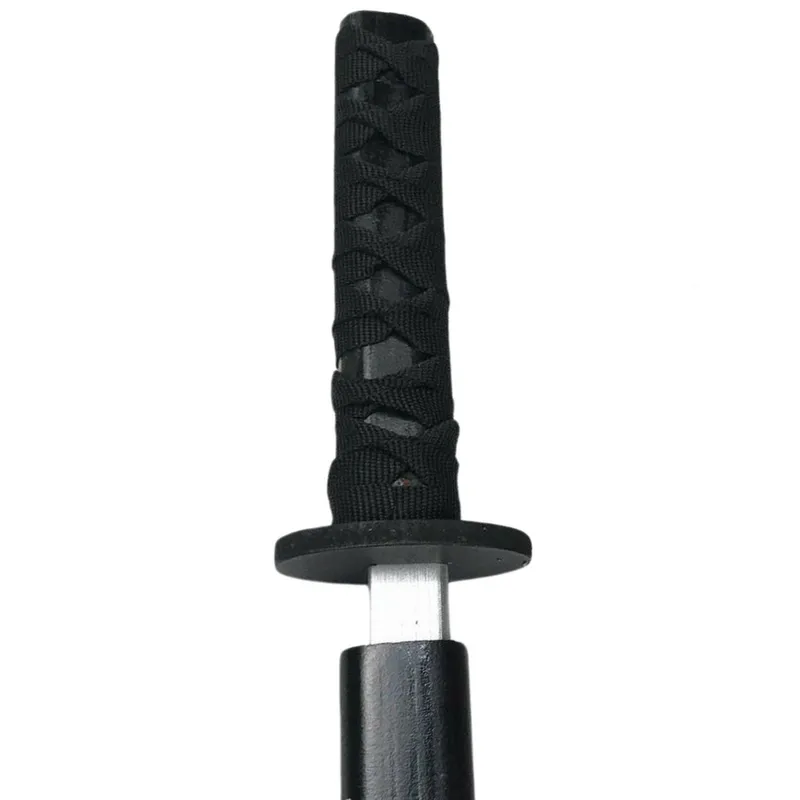 Drewniana Katana Miecz Do Zabawy Treningu Rekwizyt 70cm - Czarny