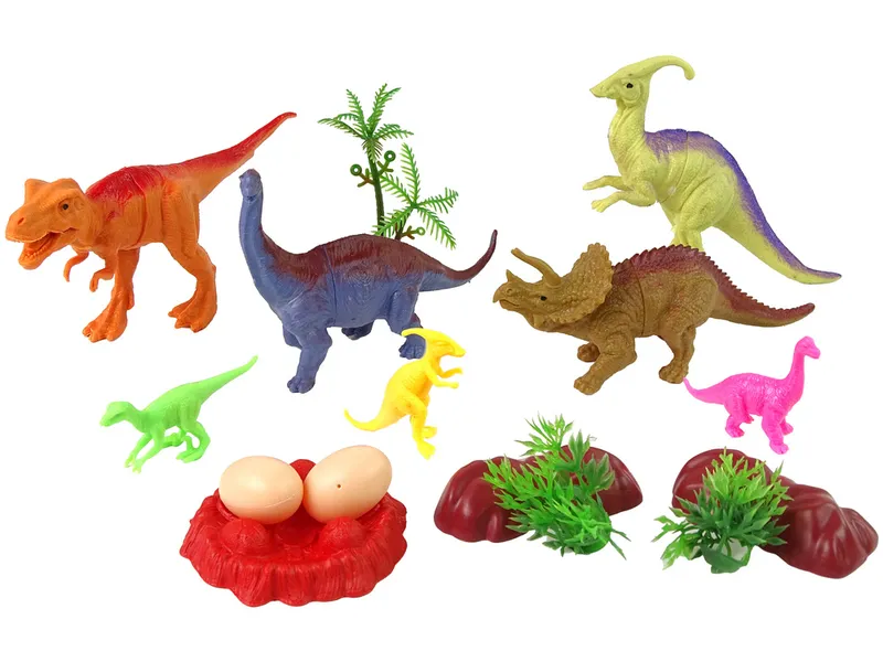 Zestaw Figurek Dinozaurów Z Akcesoriami 15 Sztuk