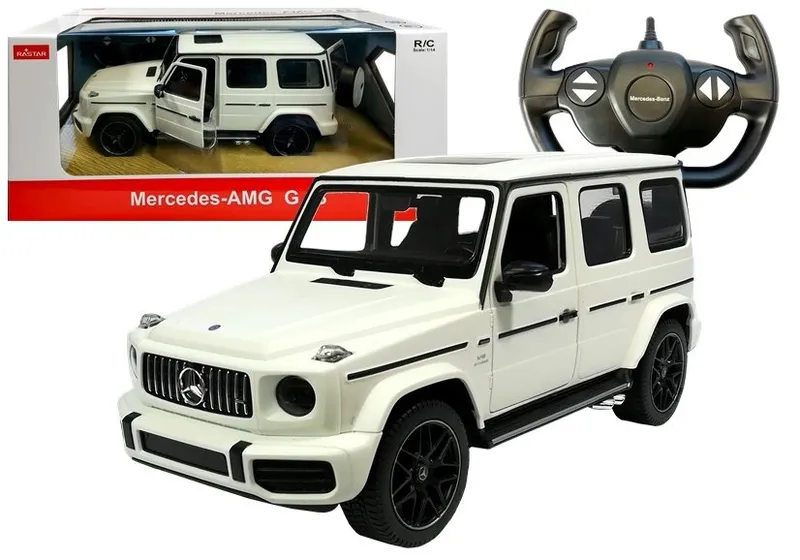 Samochód Terenowy MERCEDES G63 Rastar Zdalnie Sterowany R/C 1:14 - Biały