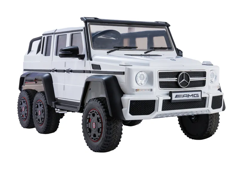 Auto Na Akumulator MERCEDES G63 6x4 24V - Biały