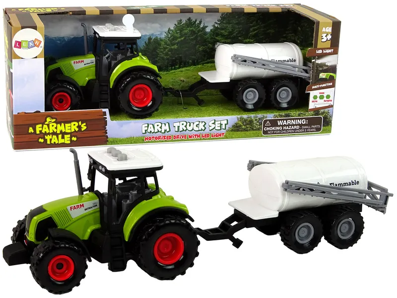 Traktor Dla Dzieci Z Przyczepką Autko Farma