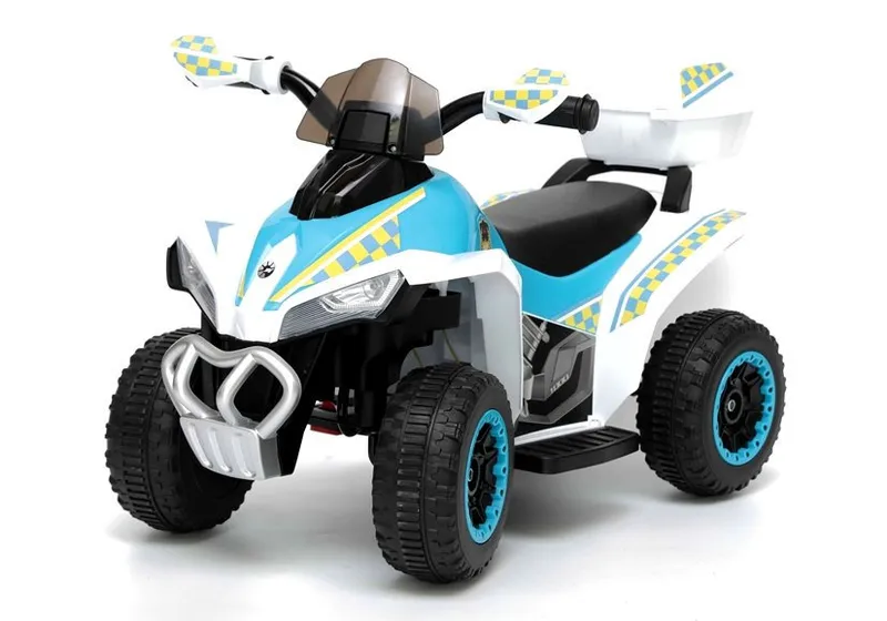 Quad Na Akumulator GTS1188-A Światła LED Muzyka Schowek Policyjny - Biały